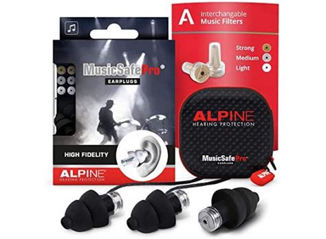 Alpine MusicSafe Pro 3 Niveis Preto Compra Na Egitana Em Portugal