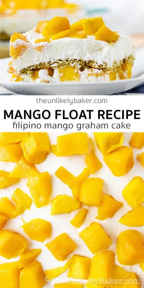 Mango Graham Cake - Filipino Mango Float (Video Recipe)