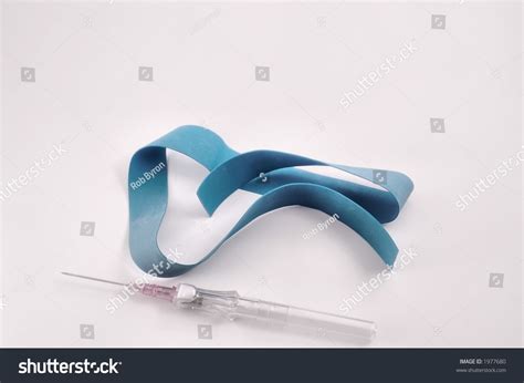 Shielded Iv Catheter And Tourniquet Stock Photo 1977680 Shutterstock