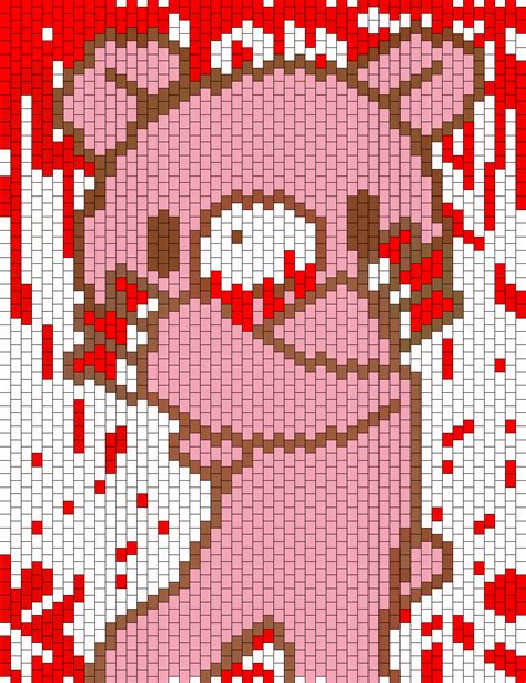 My Gloomy Bear Bead Pattern Peyote Bead Patterns Characters Bead