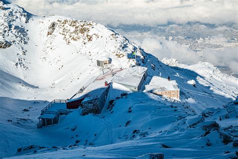 Glungezer Hütte Tuxer Alpen Winterimpressionen