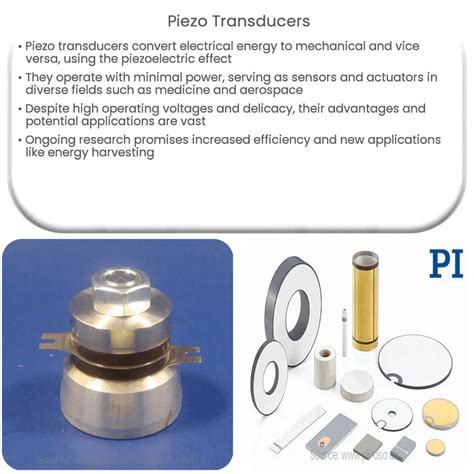 Piezo Transducers How It Works Application And Advantages