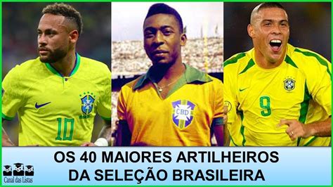 Maiores Artilheiros Da Sele O Brasileira Os Maiores Goleadores Do