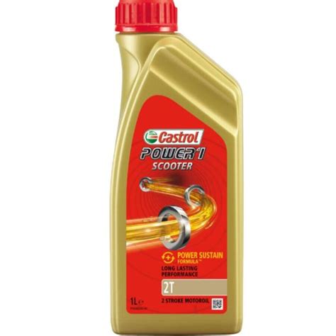 Huile 2T 2 Roues CASTROL Power 1 SCOOTER 1 L Norauto