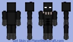 Black panther Minecraft Skin