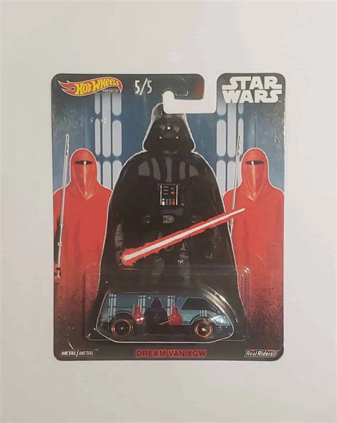Hot Wheels Pop Culture Star Wars Dream Van XGW Darth Vader Universo Hot Wheels