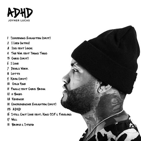 Album Joyner Lucas Adhd Doenload On Music