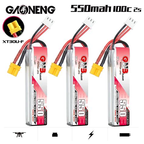 Gnb S V Mah Hv Lipo Battery For Happymodel Fpv Racing Cine Whoop