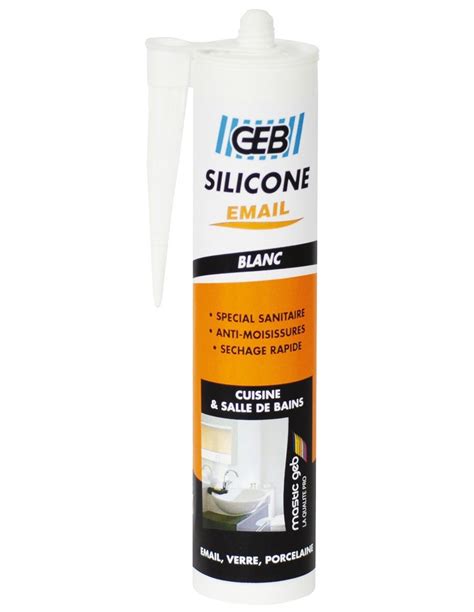 Mastic Silicone Surface Maill E Cartouche Ml Blanc Geb