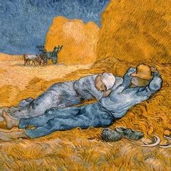 Po Udnie Odpoczynek Od Pracy Vincent Van Gogh Reprodukcja Obrazu