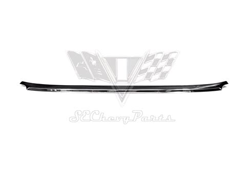 1960 Chevy Impala 2 Door Hardtop Rear Back Glass Lower Trim Molding Show