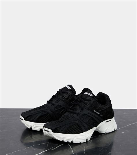 Balenciaga Phantom Mesh Paneled Sneakers Balenciaga