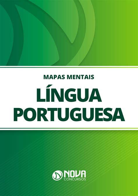 Mapas Mentais L Ngua Portuguesa Principais T Picos Pdf