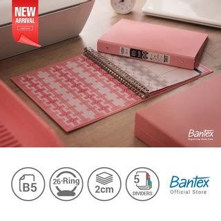 Jual Bantex B Multiring Binder Batik Series Pcs Shopee