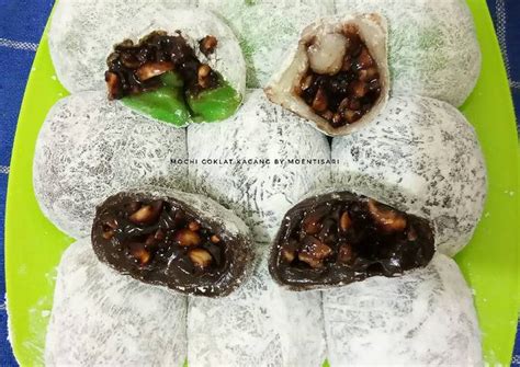 Resep Mochi Cokelat Kacang Oleh Moentisari Cookpad