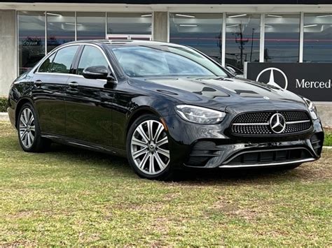 Mercedes Benz E Class 2022 Black