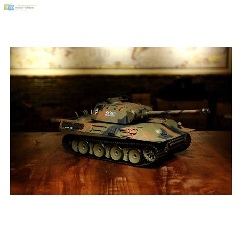 Rc Panzer German Panther Heng Long Rauch Sound Stahlgetriebe