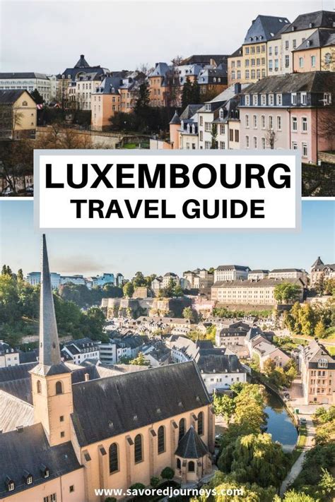 Essential Travel Guide to Luxembourg City [Infographic] - Savored Journeys