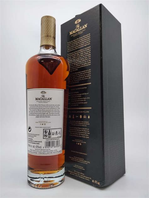 The Macallan Year Old Sherry Oak Release Whiskey Bidders