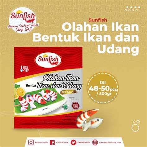 Jual Sunfish Ikan Olahan Bentuk Ikan Dan Udang Gr Shopee Indonesia