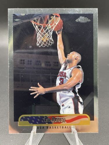 Topps Chrome Tim Duncan For Sale Online Ebay