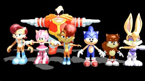 MMD Sonic Models