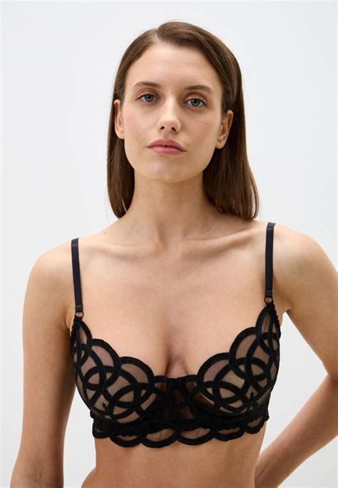 Бюстгальтер Nectar Lingerie цвет черный MP XW TAS купить в интернет магазине Lamoda