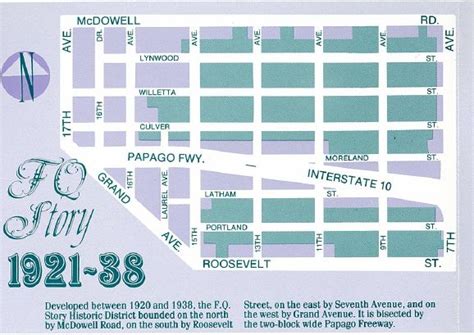 Phoenix Historic Neighborhoods Map