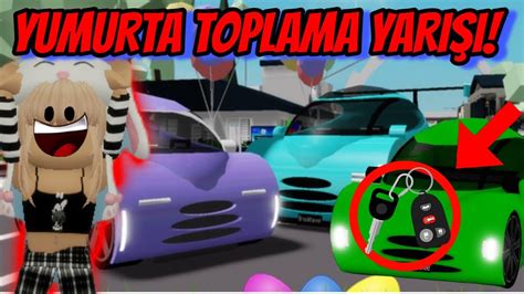 YUMURTA TOPLAMA YARIŞI YAPTIK ROBLOX BROOKHAVEN YENİ GÜNCELLEME