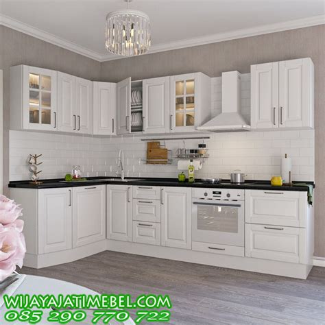 Kitchen Set Model Terbaru Cat Duco Mewah Wijaya Jati Mebel