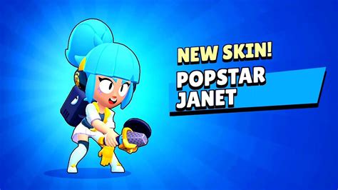 Popstar Janet ️ Brawl Stars Youtube