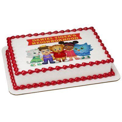 Daniel Tiger Edible Icing Image Cake Topper Sheet Remarkable