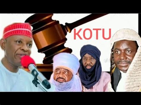 Yanzu Yanzu Kotun Tarayya Zata Fara Sauraron Karar Sarkin Kano Sunusi