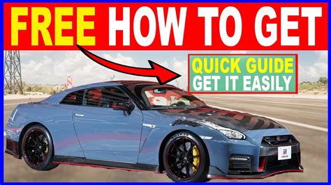 Forza Horizon How To Get And Unlock Free Nissan Gt R Nismo R