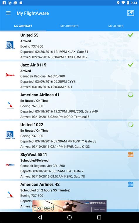 FlightAware Flight Tracker Android Apps On Google Play