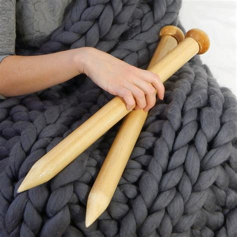 Big Knitting Needles : Big Knitting Needles, Size 50 - BeCozi ...