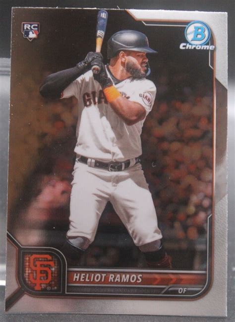 Heliot Ramos Giants RC Puerto Rico 2022 Bowman Chrome 96 EBay