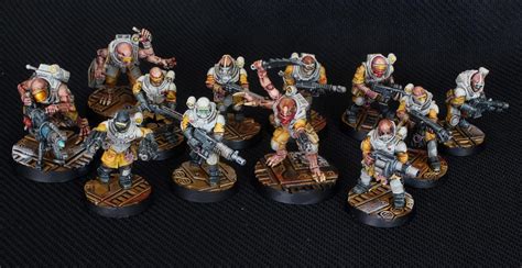 Genestealer Cult Gang For Necromunda Rwarhammercontrast