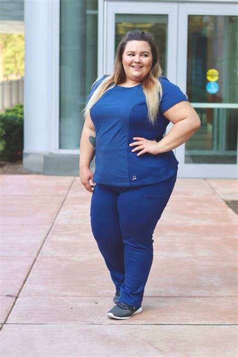 The First Ever Fashion Forward Plus Size Scrubs Natalie In The City