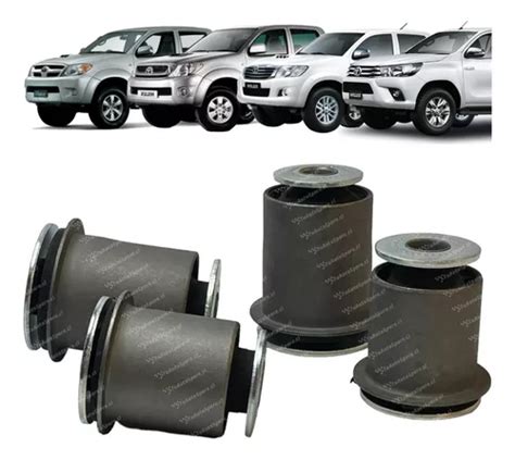 Kit Bujes Bandeja Inferior Delantera Toyota Hilux 2016 2021 Cuotas