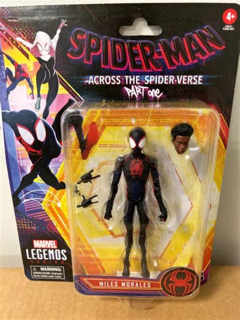 SPIDER MAN ACROSS THE Spider Verse Marvel Legends Miles Morales 44 41