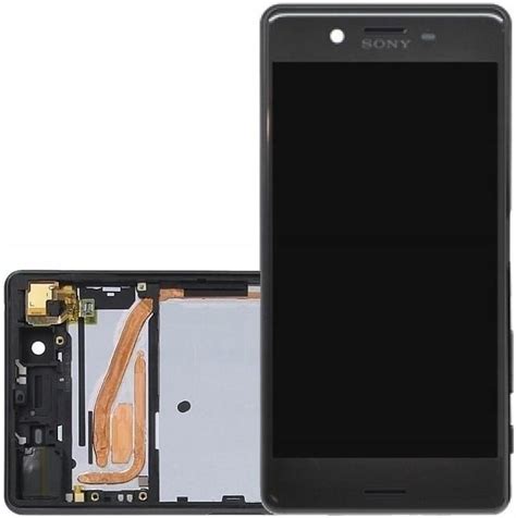 Podzespo Y Do Telefonu Sony Wy Wietlacz Lcd Xperia X F Ramka Szary