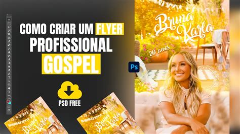 Como Criar Um Flyer Profissional Gospel Youtube