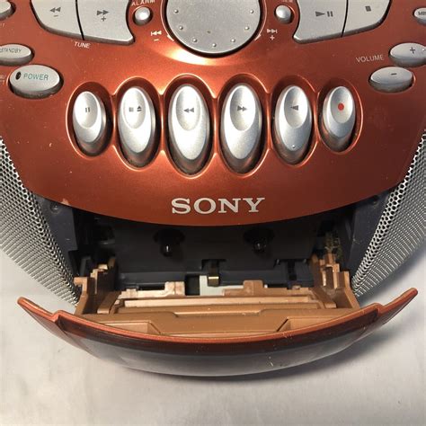 Sony Cfd E Cd Am Fm Radio Cassette Corder Portable Boombox Tape