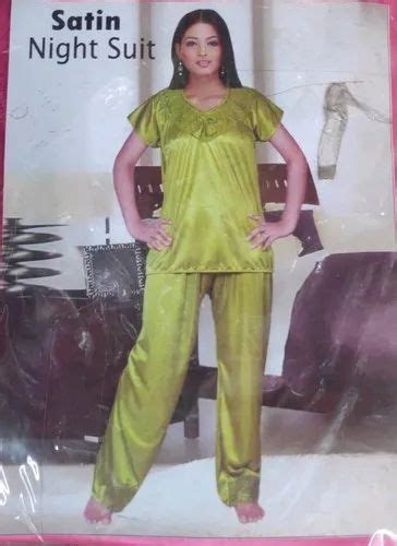 Semi Stretchable Female Satin Night Suit Plain 12 To 16 At Rs 85 Piece In Thane