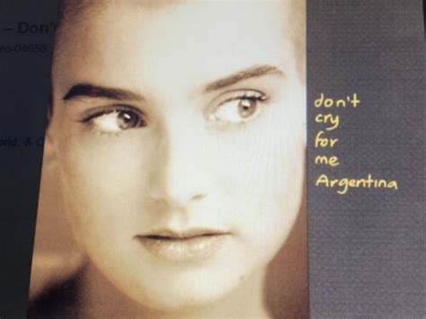 Sinead Oconnor Dont Cry For Me Argentina 2v 2 Songs Unplayed Promo