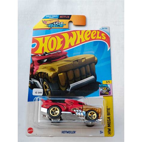 Jual Hot Wheels Hotweiler Red Hw Mega Bite Hot Wheels Lets Race Shopee Indonesia