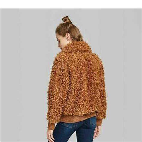 Wild Fable Jackets And Coats Wild Fable Long Sleeve Zipup Sherpa