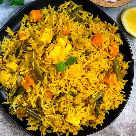 Instant Pot Vegetable Biryani Indian Veggie Delight