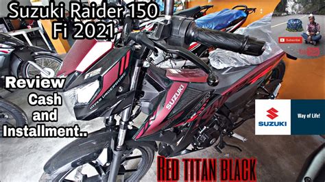 Suzuki Raider Fi Red Titan Black Variant Review Cash And